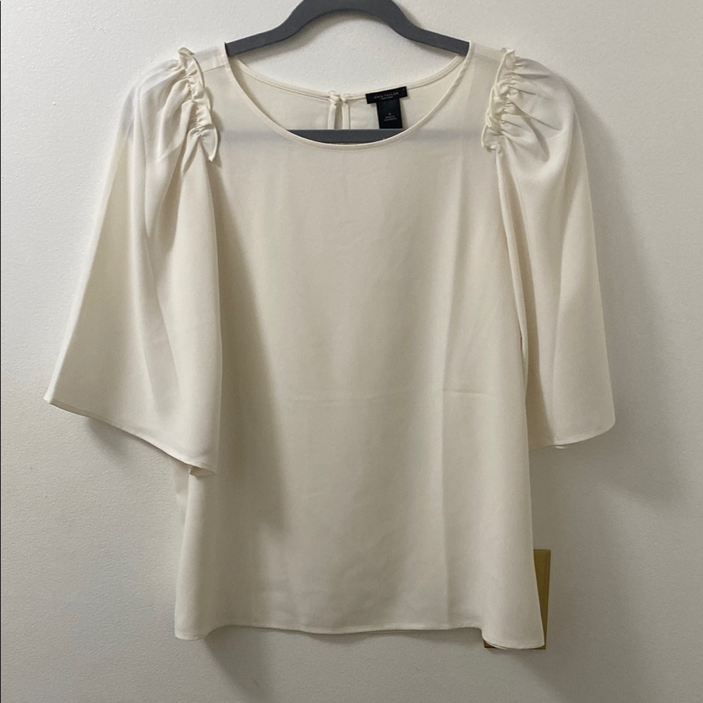 Ann Taylor Cream Blouse